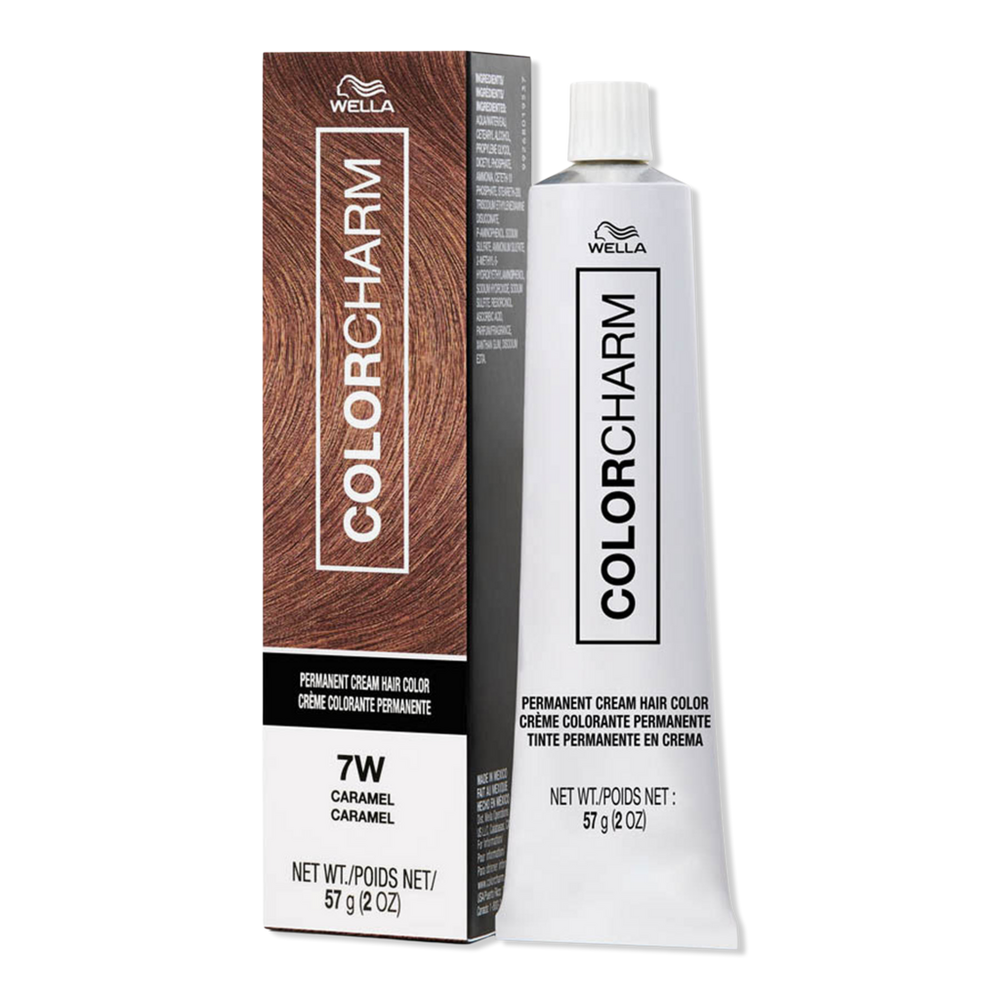 Wella Colorcharm Permanent Cream Hair Color - 7w Caramel