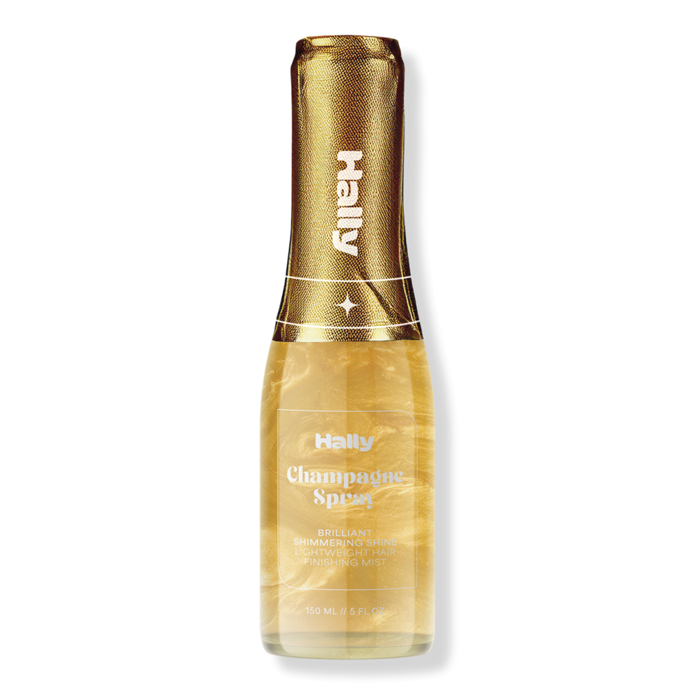 Hally Champagne Spray Shimmering Finishing Mist
