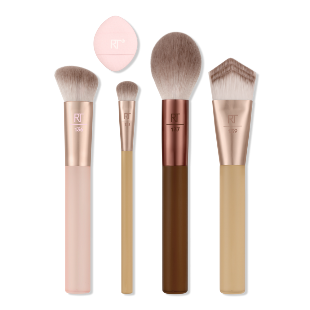 Real Techniques New Nudes 2.0 Blurred Base Brush Set