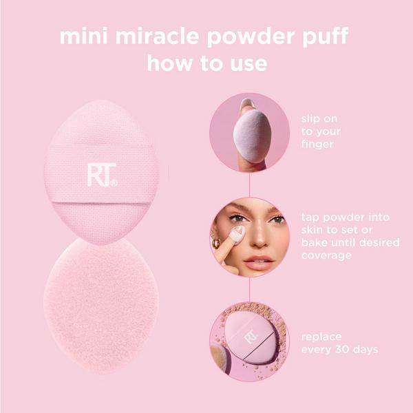 Real Techniques Mini Miracle Powder Puff Trio #4