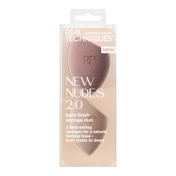 Real Techniques New Nudes 2.0 Bare Finish Makeup Sponge Duo #7