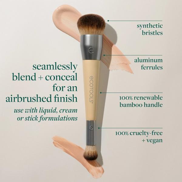 EcoTools Blend + Conceal Dual-Ended Brush #2