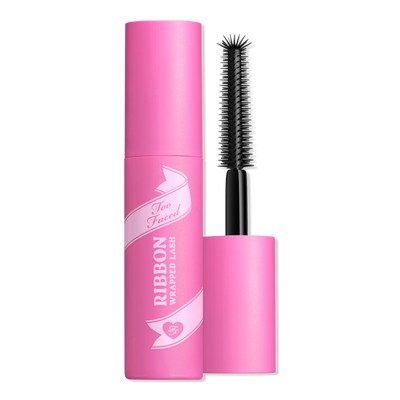 Too Faced Free Ribbon Wrapped Lash Mascara deluxe sample with $30 brand purchase Free Ribbon Wrapped Lash Mascara deluxe sample with $30 brand purchase