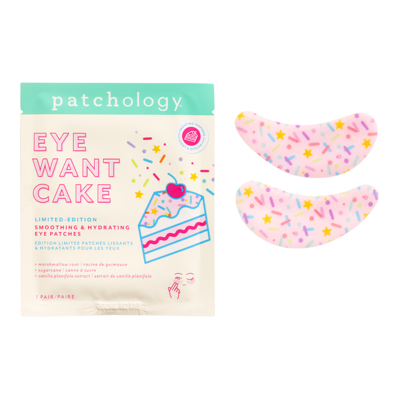 Eye Want Cake Smoothing & Hydrating Eye Patches - 5 pair