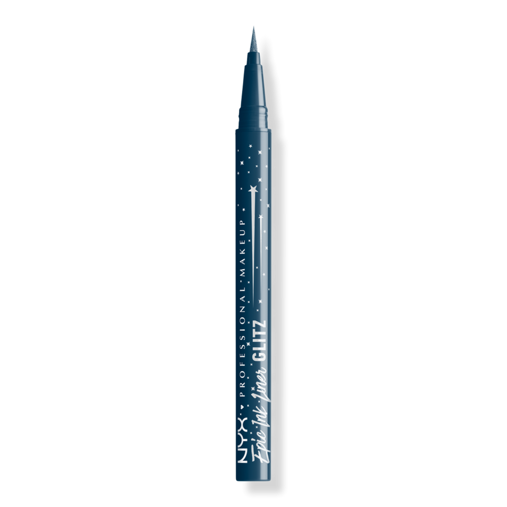 Nyx Professional Makeup Epic Ink Glitz Waterproof Liquid Eyeliner - Denim Dazzle