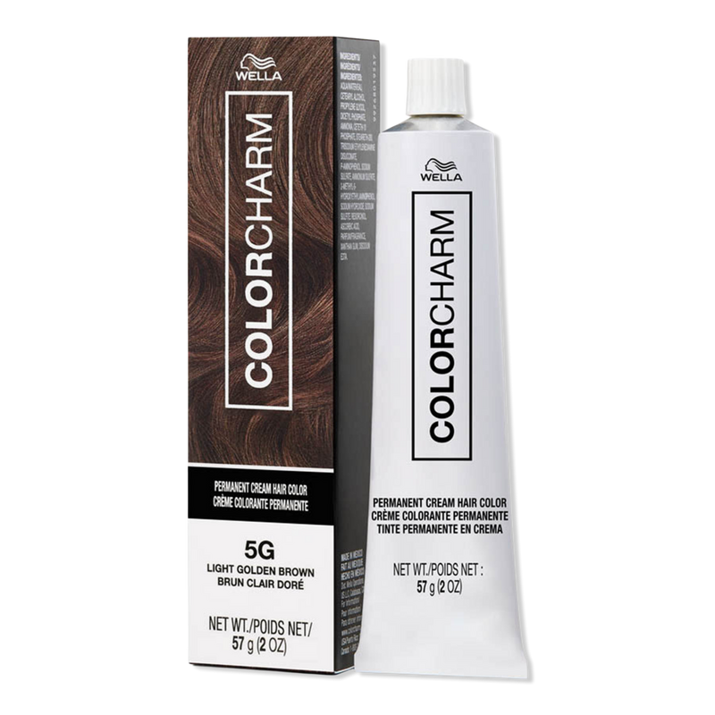 Wella - 5G LIGHT GOLDEN BROWN Colorcharm Permanent Cream Hair