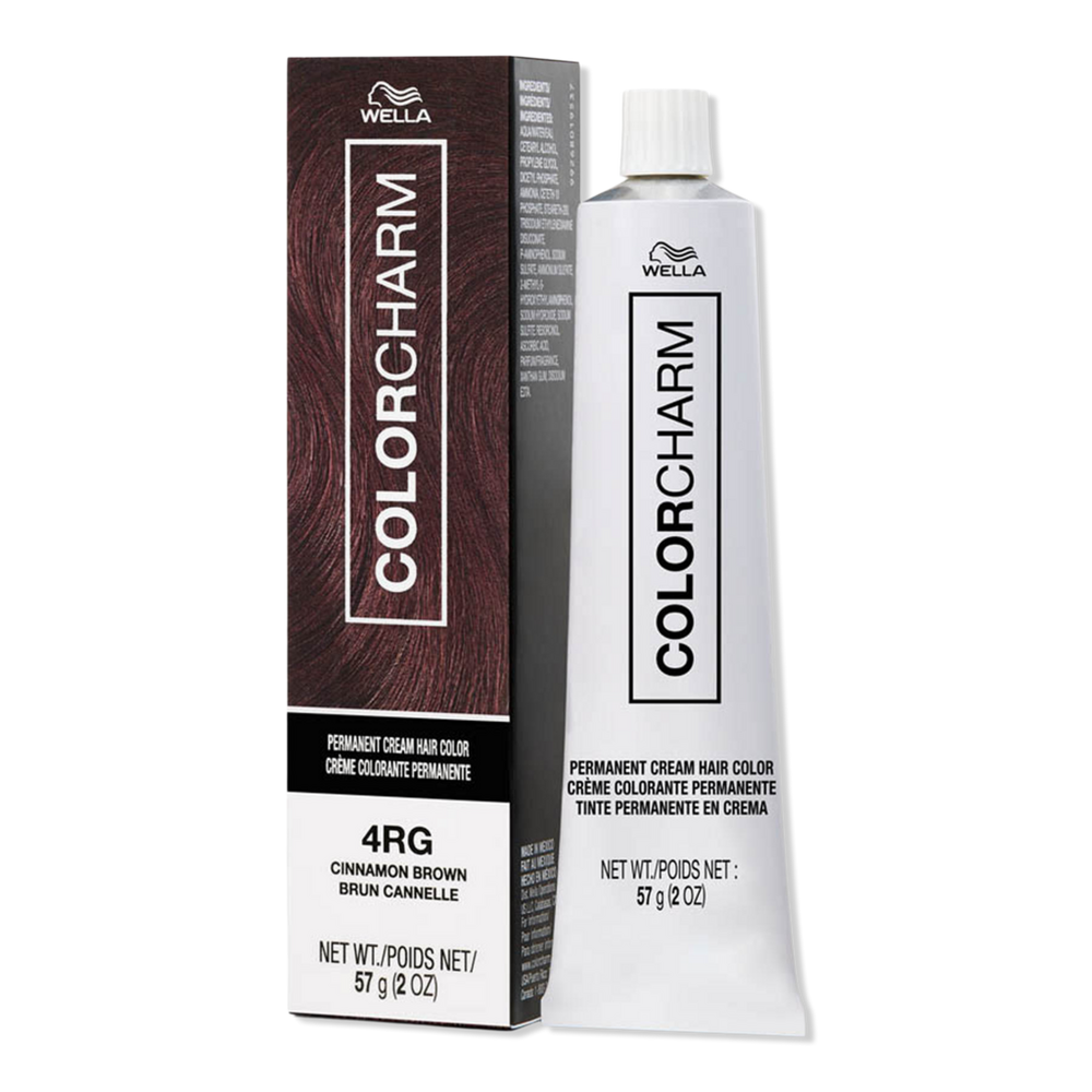 Wella Colorcharm Permanent Cream Hair Color - 4rg Cinnamon Brown