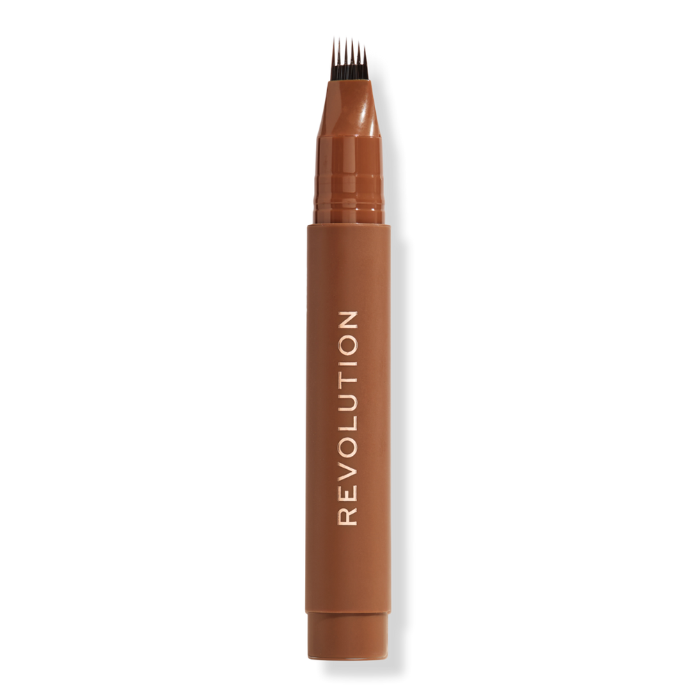 Revolution Beauty Instant Brow Hair Pen - Warm Brown In Brown