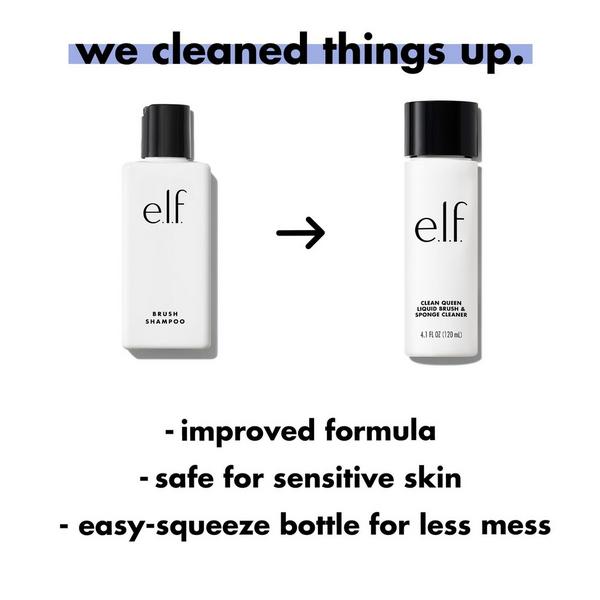 Limpiador Líquido de Brochas y Esponjas Clean Queen 6
