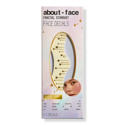 about-face Fractal Stardust Face Decals - Celestial Shine