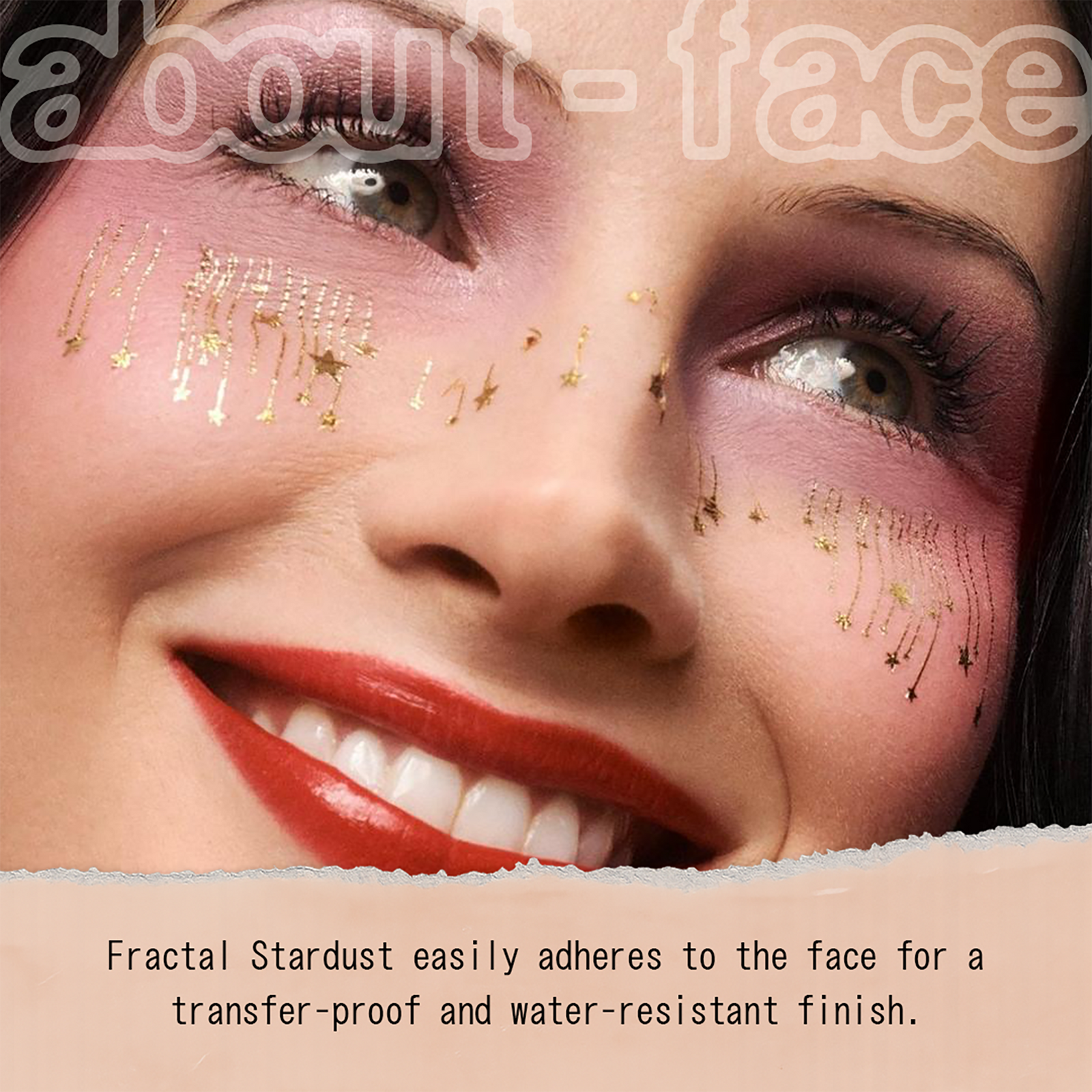 Fractal Stardust Face Decals - Celestial Shine