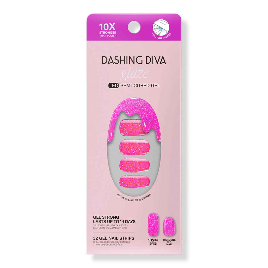 Dashing Diva Glaze Semi-Cured Gel Art #1