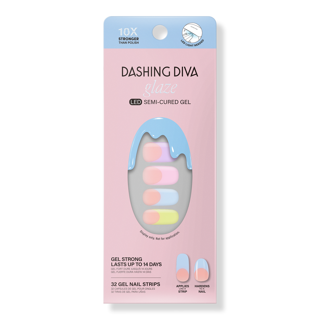 Dashing Diva Glaze Semi-Cured Gel Art #1