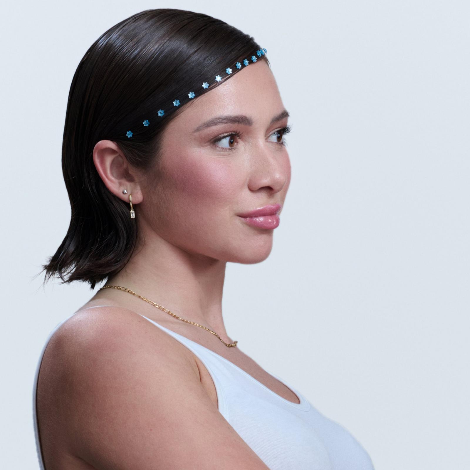 Gem Pen Hair Hearts, Stars, and Flowers Refill Set