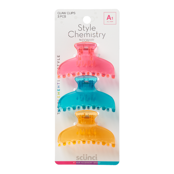 Scünci Style Chemistry Claw Clips #2