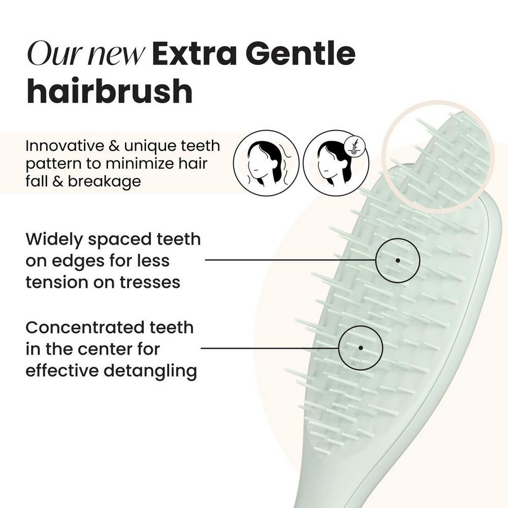 The Ultimate Detangler Extra Gentle - Eucalyptus Green