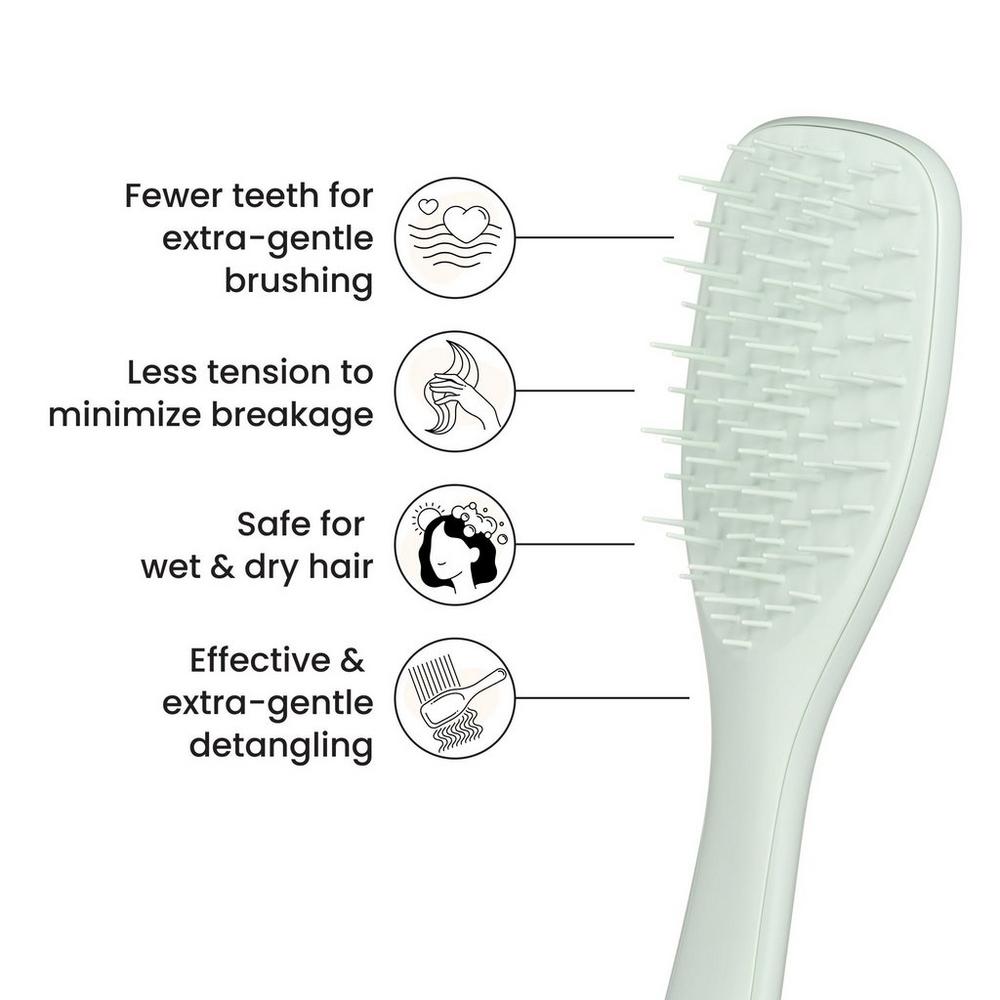 The Ultimate Detangler Extra Gentle - Eucalyptus Green