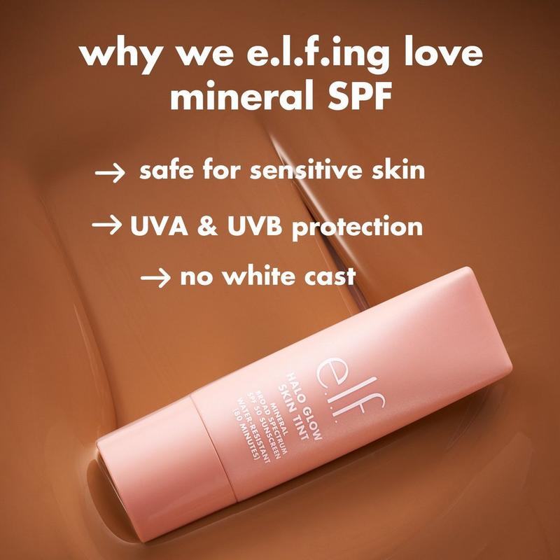 e.l.f. Cosmetics Halo Glow Skin Tint Mineral SPF 50 #8