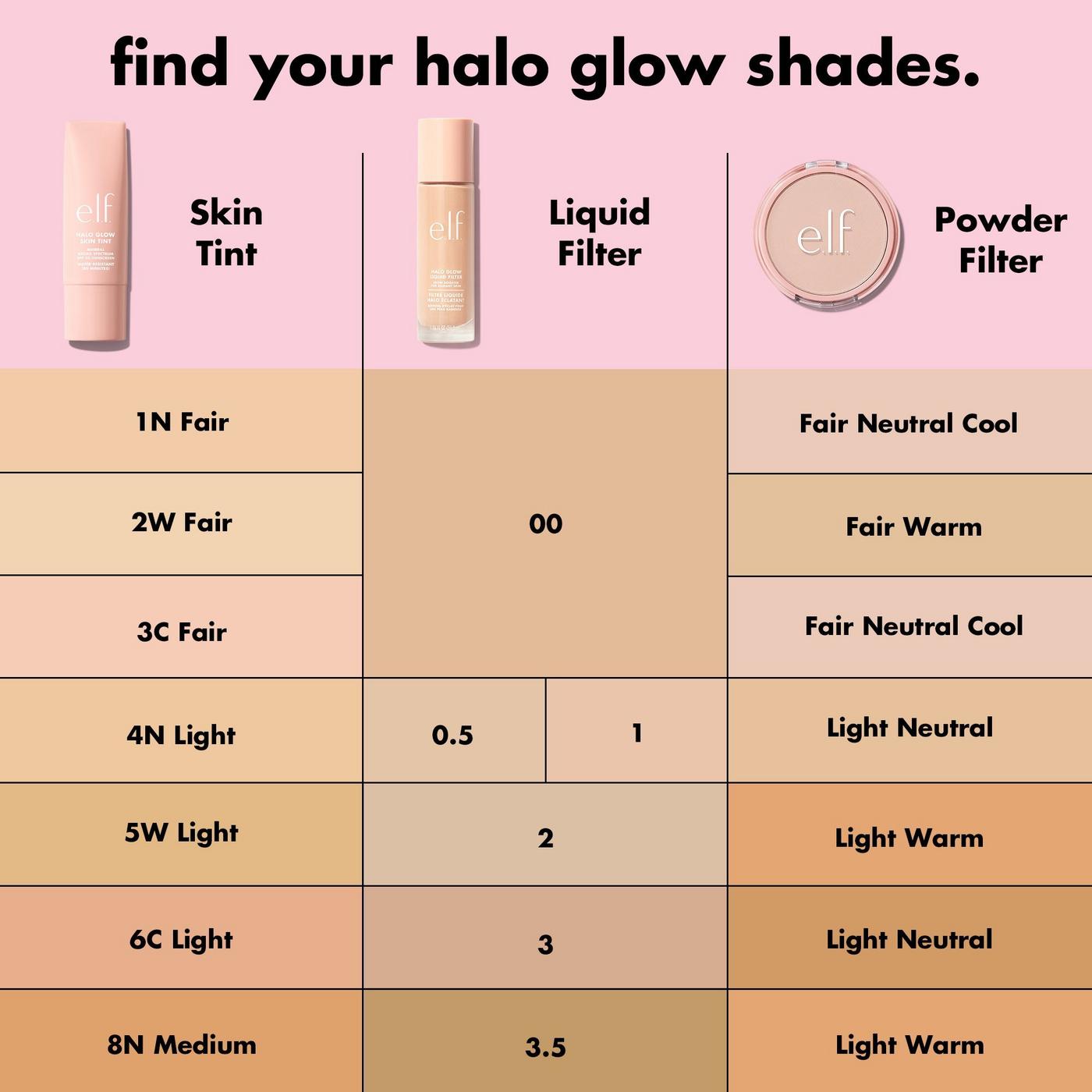 Halo Glow Skin Tint Mineral SPF 50 - 6 Light Cool