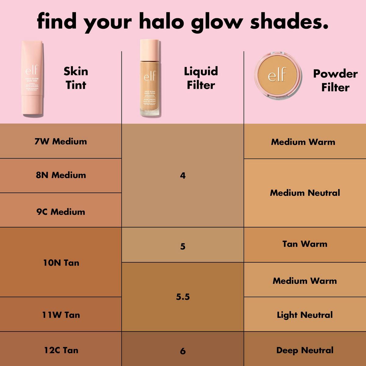 Halo Glow Skin Tint Mineral SPF 50 - 7 Medium Warm