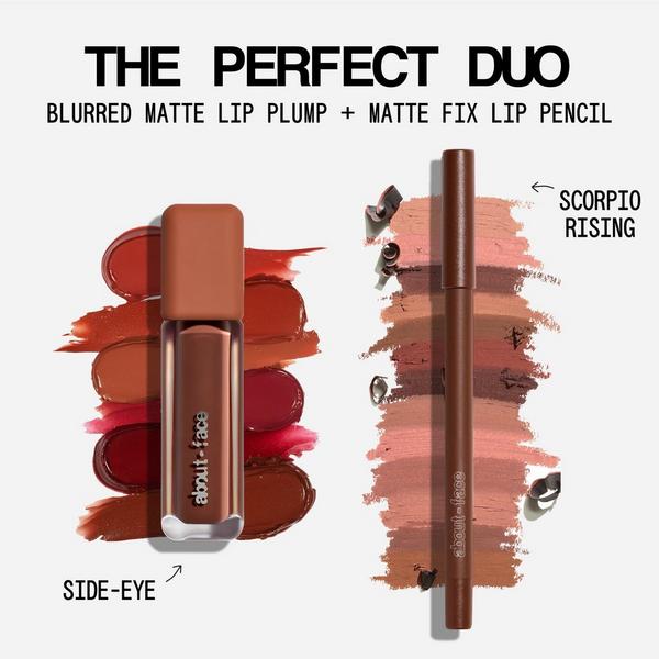 about-face Blurred Matte Lip Plump #8