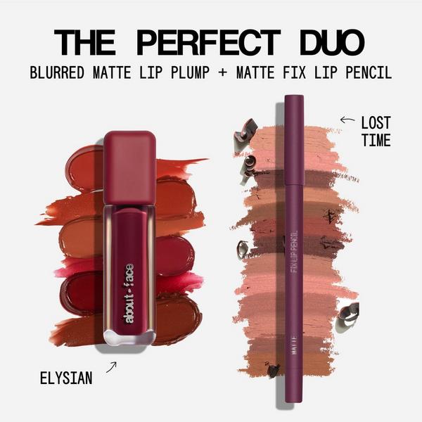 about-face Blurred Matte Lip Plump #8