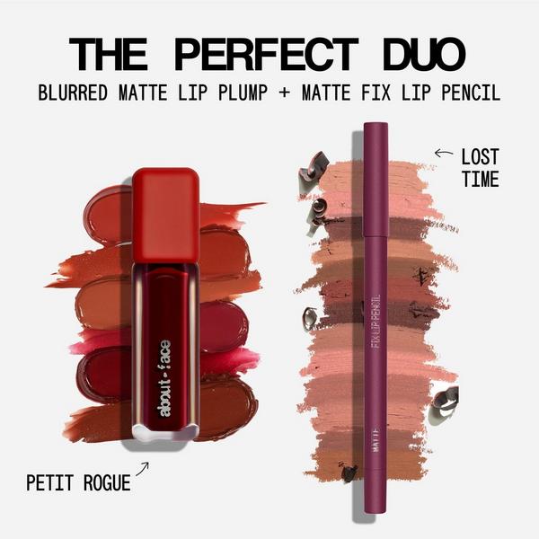 about-face Blurred Matte Lip Plump #8