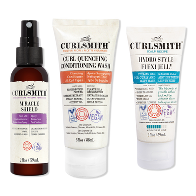 Curlsmith Free 3 Piece Gift with $30 brand purchase Free 3 Piece Gift with $30 brand purchase
