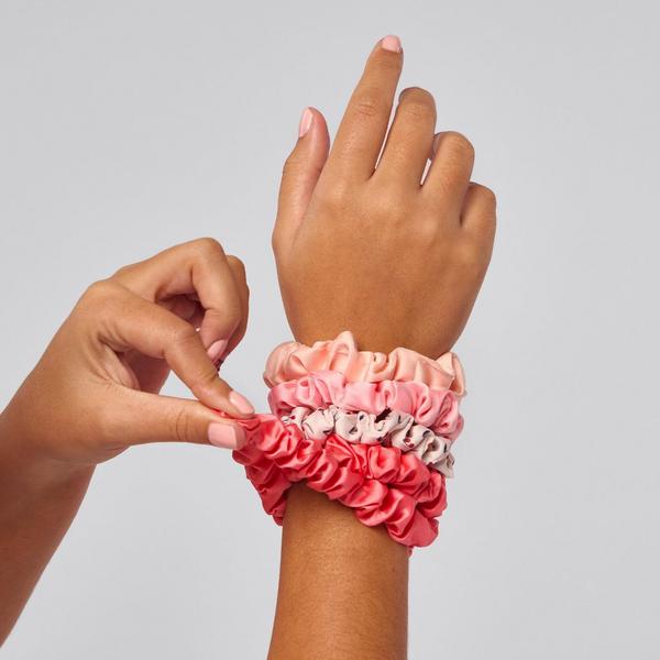 Kitsch Runched Satin Scrunchies 5 Piece Set #5