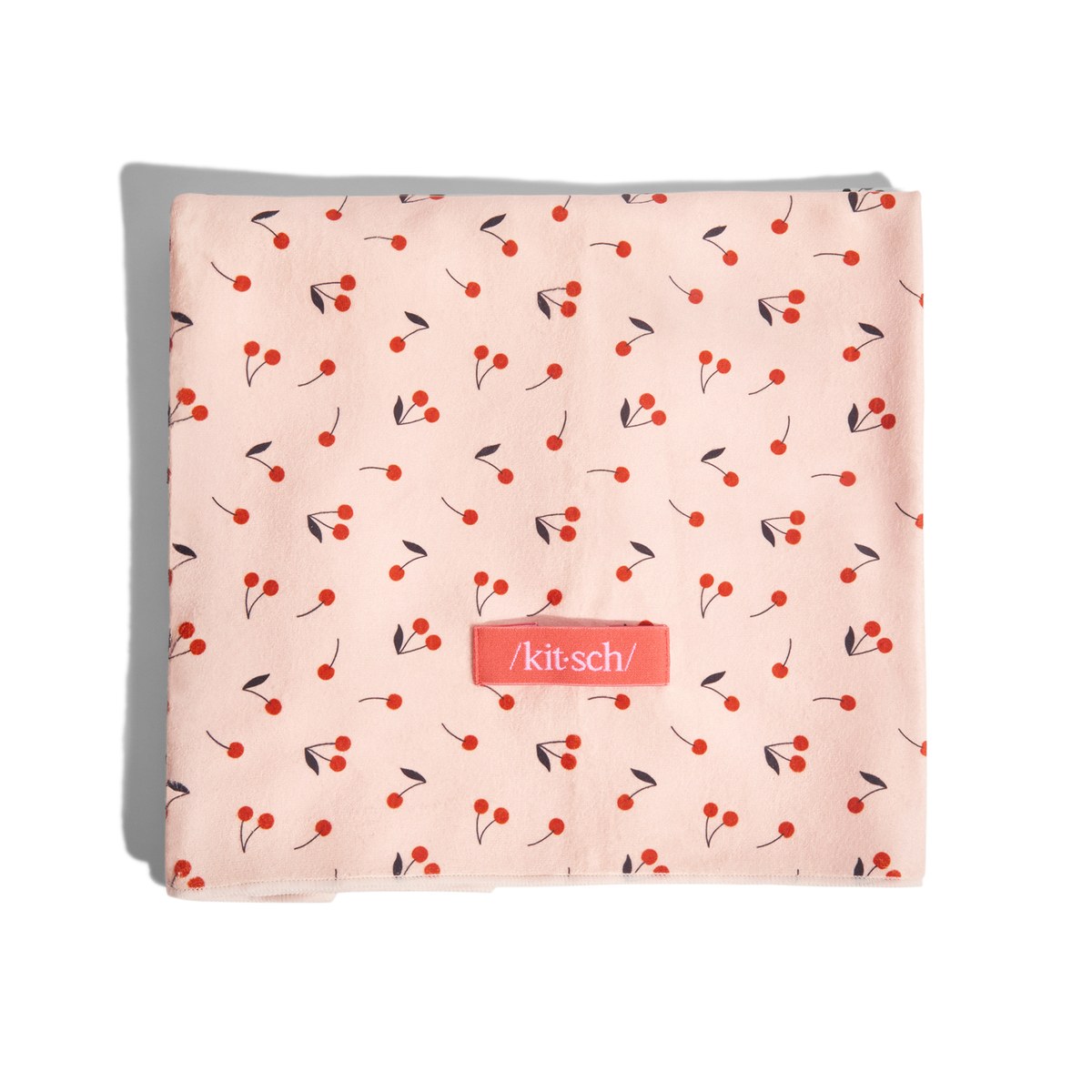 Extra Large Quick-Dry Hair Towel Wrap - Cherry Print