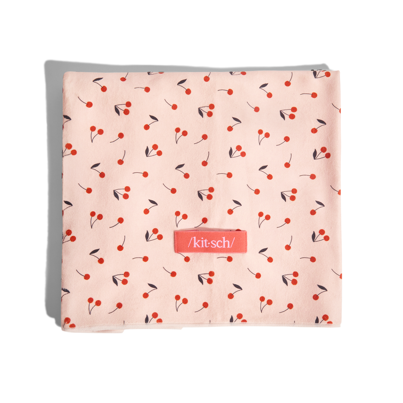 Extra Large Quick-Dry Hair Towel Wrap - Cherry Print