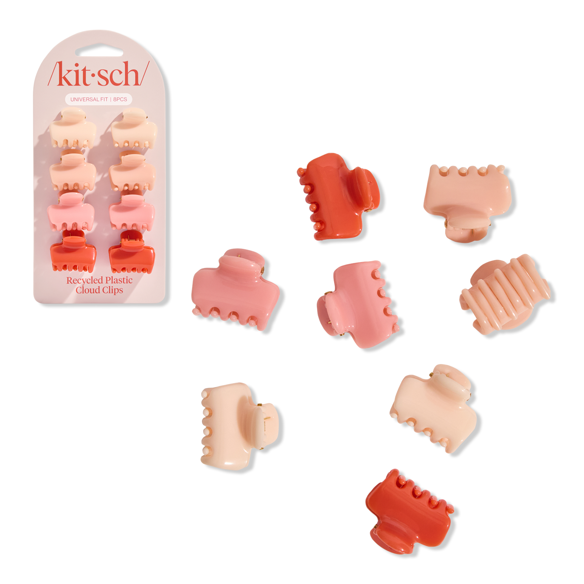 Kitsch Mini Cloud Clips 8 Piece Set #1