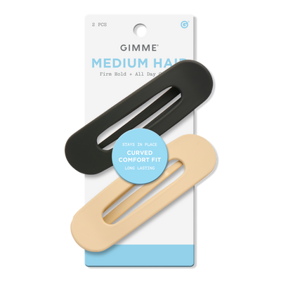 GIMME beauty Slim Lay Flat Claw Clip for Medium Hair