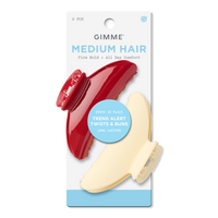 Fashion Claw Clip for Medium Hair 2 Pack