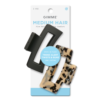 Rectangle Claw Clip for Medium Hair