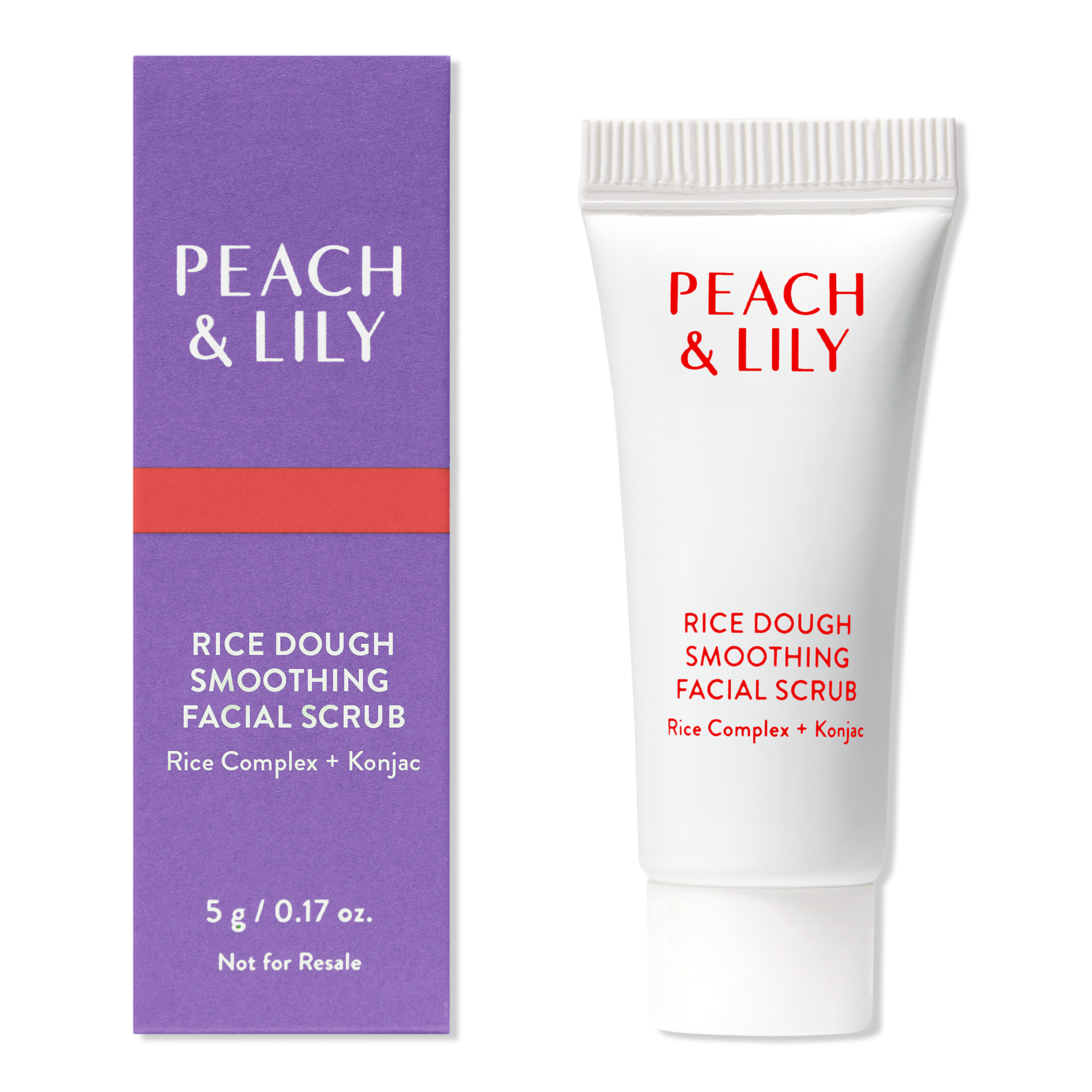 PEACH & LILY Free Rice Dough Smoothing Facial Scrub deluxe sample with brand purchase #1