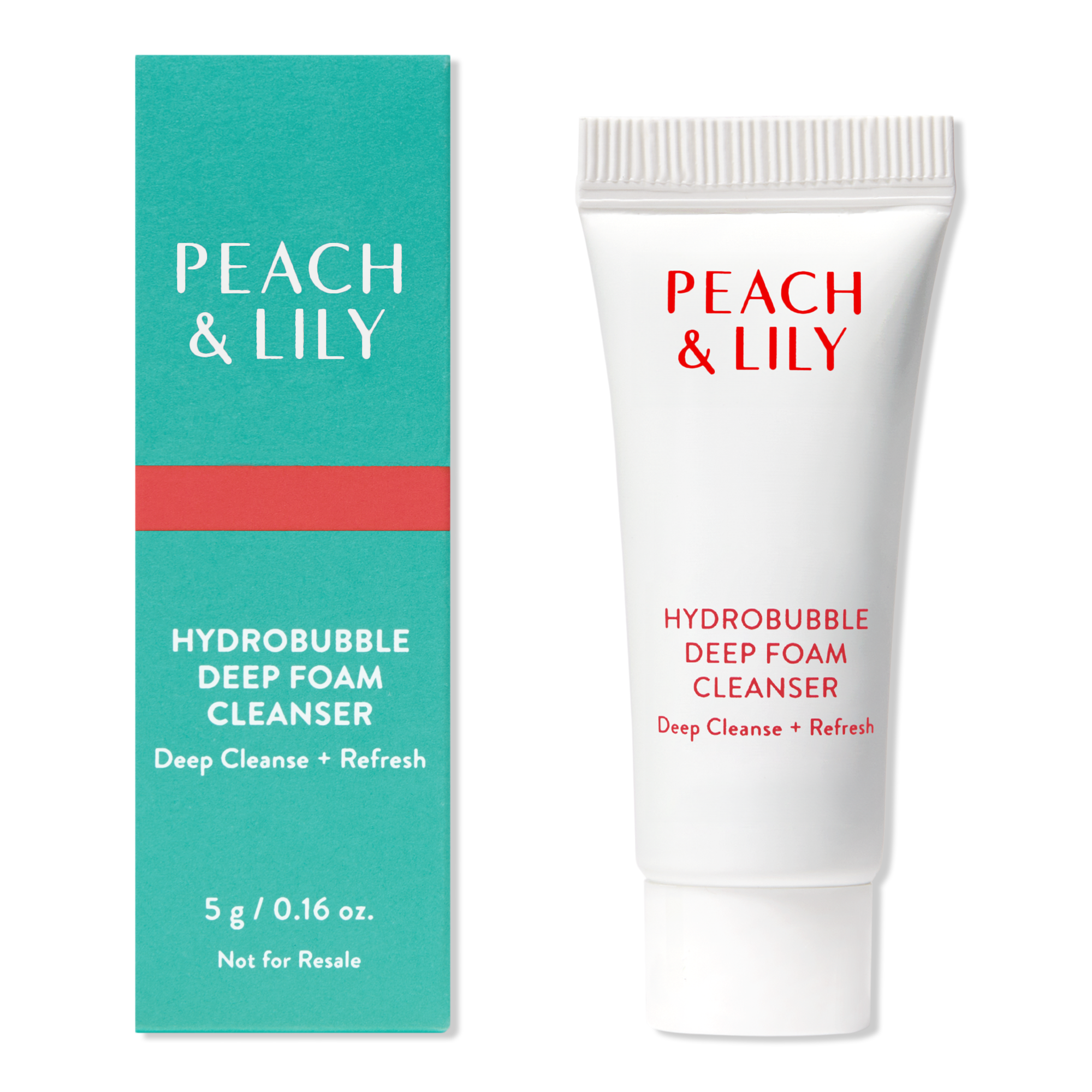 PEACH & LILY Free Hydrobubble Cleanser sample with select Peach & Lily purchase #1