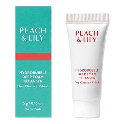 PEACH & LILY Free Hydrobubble Cleanser with brand purchase Free Hydrobubble Cleanser with brand purchase