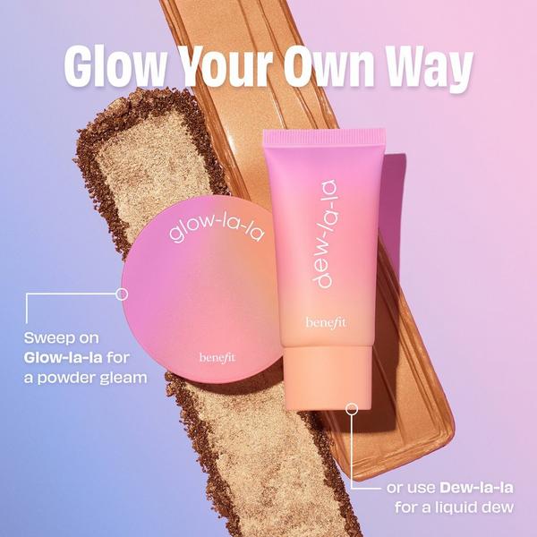 Benefit Cosmetics Glow-La-La Blurring Powder Highlighter #8