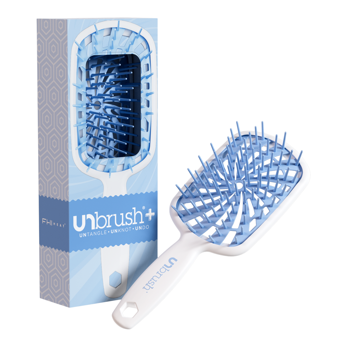 Plus Detangling Hair Brush - Cotton Candy