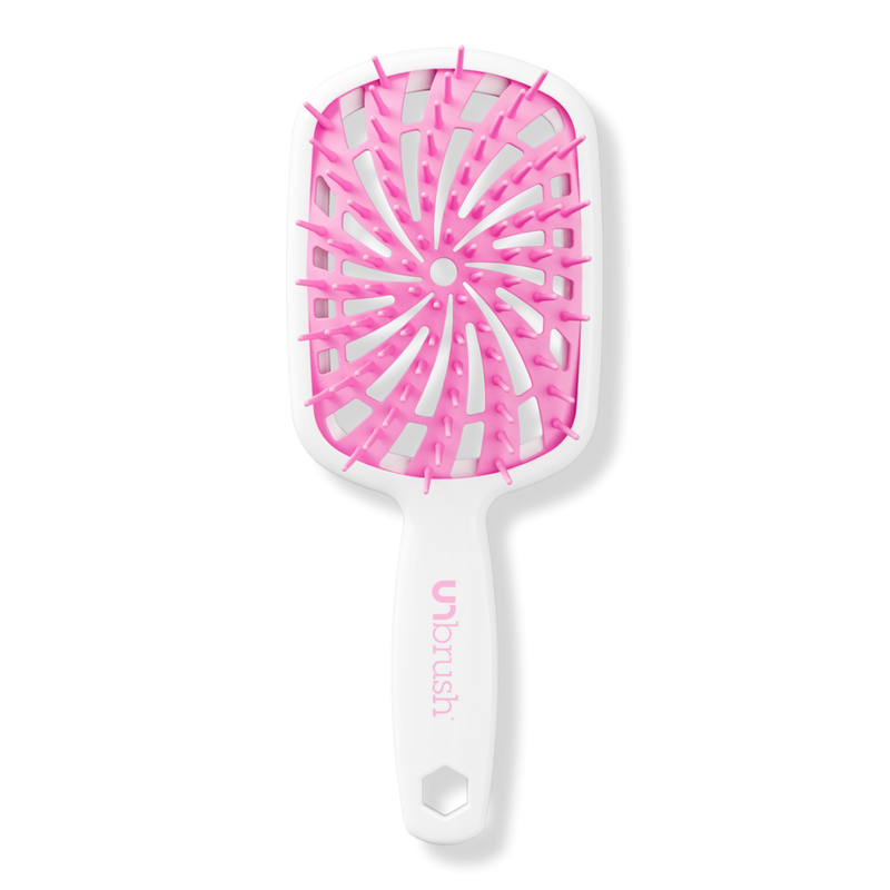 Glossy Finish Boar Blend Bristles Cushion Hair Brush
