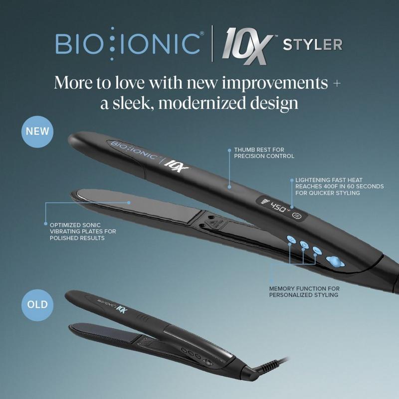 Bio Ionic - 10X 1” Pro Hair Styling Iron | Ulta Beauty
