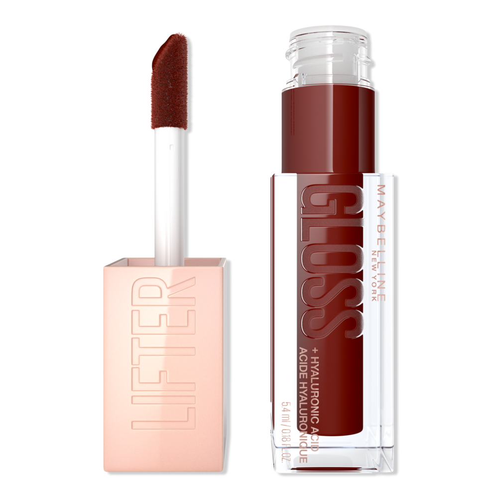 Maybelline Lifter Gloss Honey'd Lip Gloss With Hyaluronic Acid - Maple In Brown