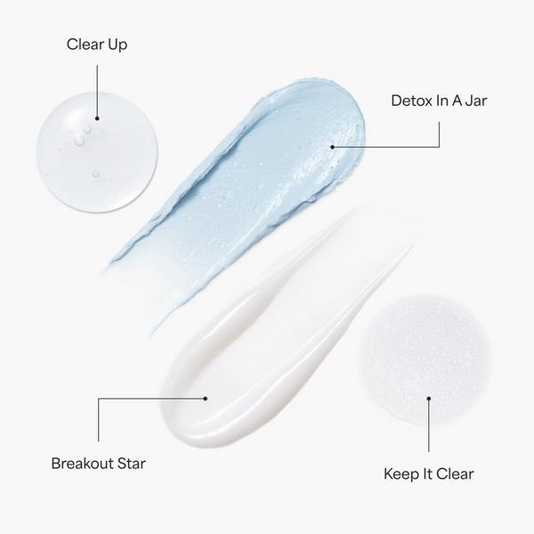 TULA Clear Skin Starters Travel-Size Acne & Blemish Fighting Kit #2