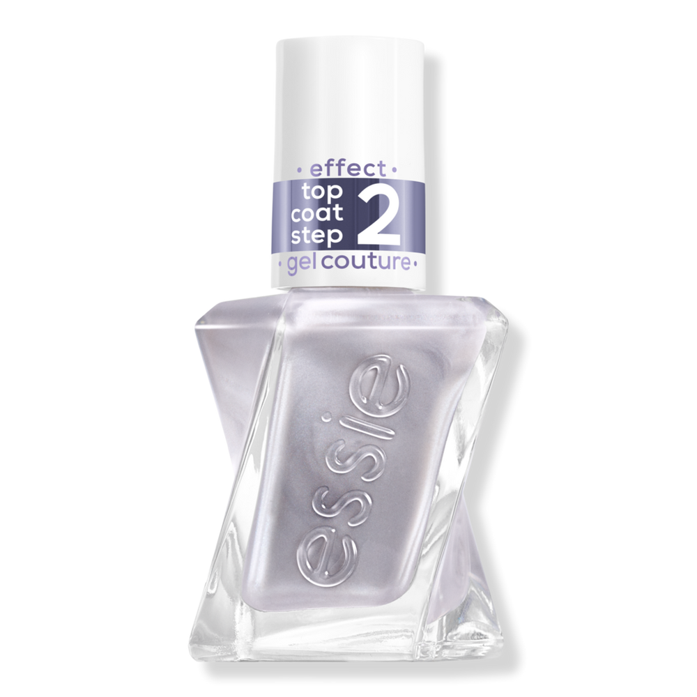 Essie Gel Couture Metallic Glaze Longwear Top Coat - Glazed Chrome