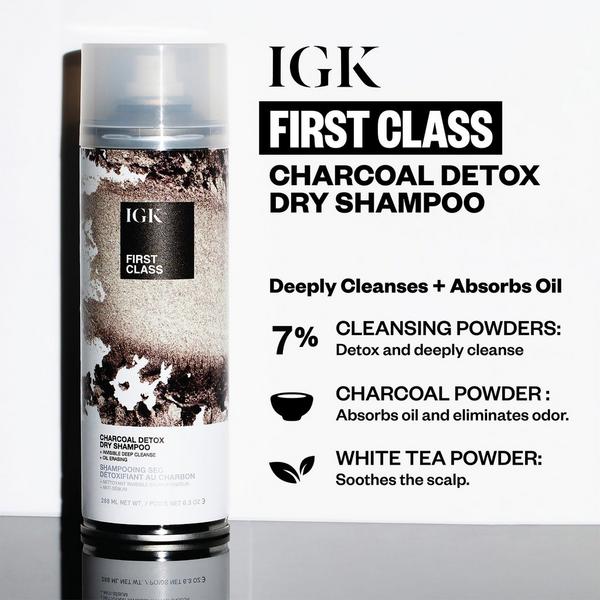 IGK First Class Charcoal Detox Dry Shampoo #2