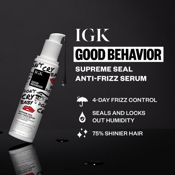 IGK Good Behavior Supreme Seal Anti-Frizz Serum #4