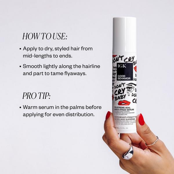 IGK Good Behavior Supreme Seal Anti-Frizz Serum #6