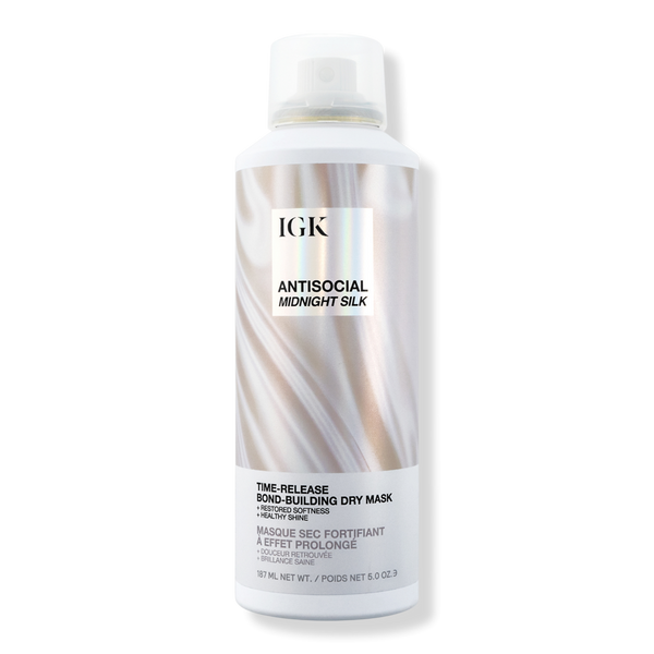 IGK Limited Edition Antisocial Midnight Silk Bond-Building Repair Dry Hair Mask #1