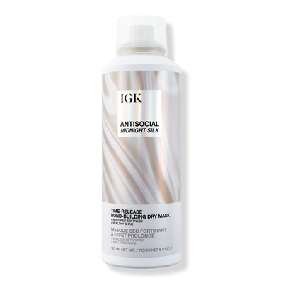 IGK Limited Edition Antisocial Midnight Silk Bond-Building Repair Dry Hair Mask
